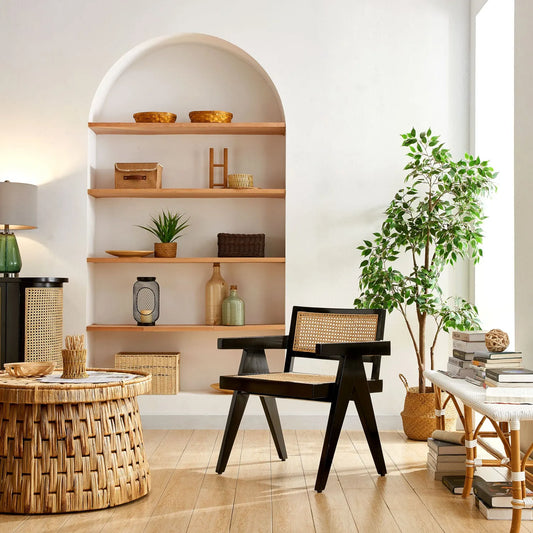 The Secret to a Home That Breathes: Curved Furniture & Organic Materials
